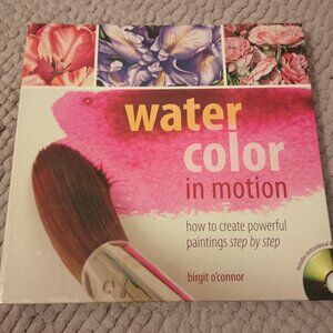 Watercolor in Motion instructional book w/CD
